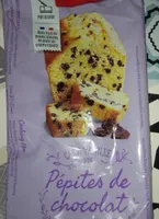 Cake vanille aux pépites de chocolat