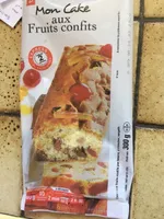 Cake aux fruits confits