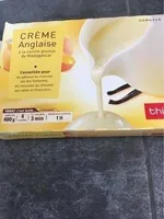 Crème anglaise à la vanille de Madagascar
