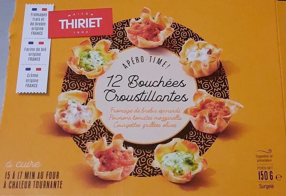 Bouchées croustillantes