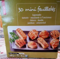 30 mini feuilletés