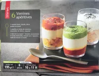 6 Verrines apéritives