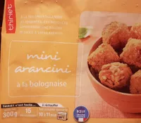 Mini arancini à la bolognaise
