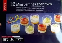 12 Mini verrines apéritives