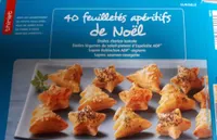 40 feuilletés apéritifs de noel