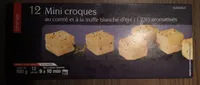 Mini croques au comté et à la truffe blanche d'été