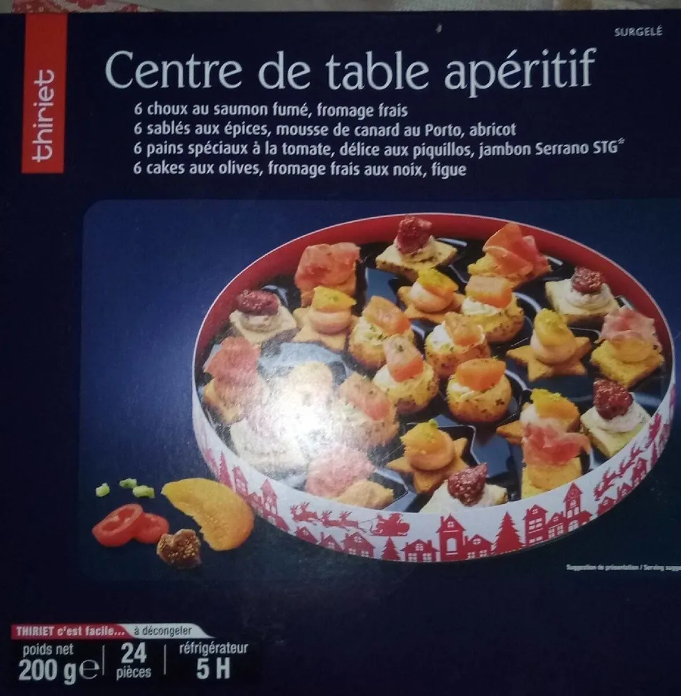 Centre de table aperitif