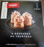 Bouchées au tourteau