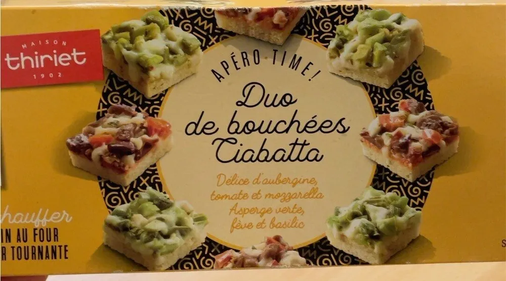 Duo de bouchées Ciabatta