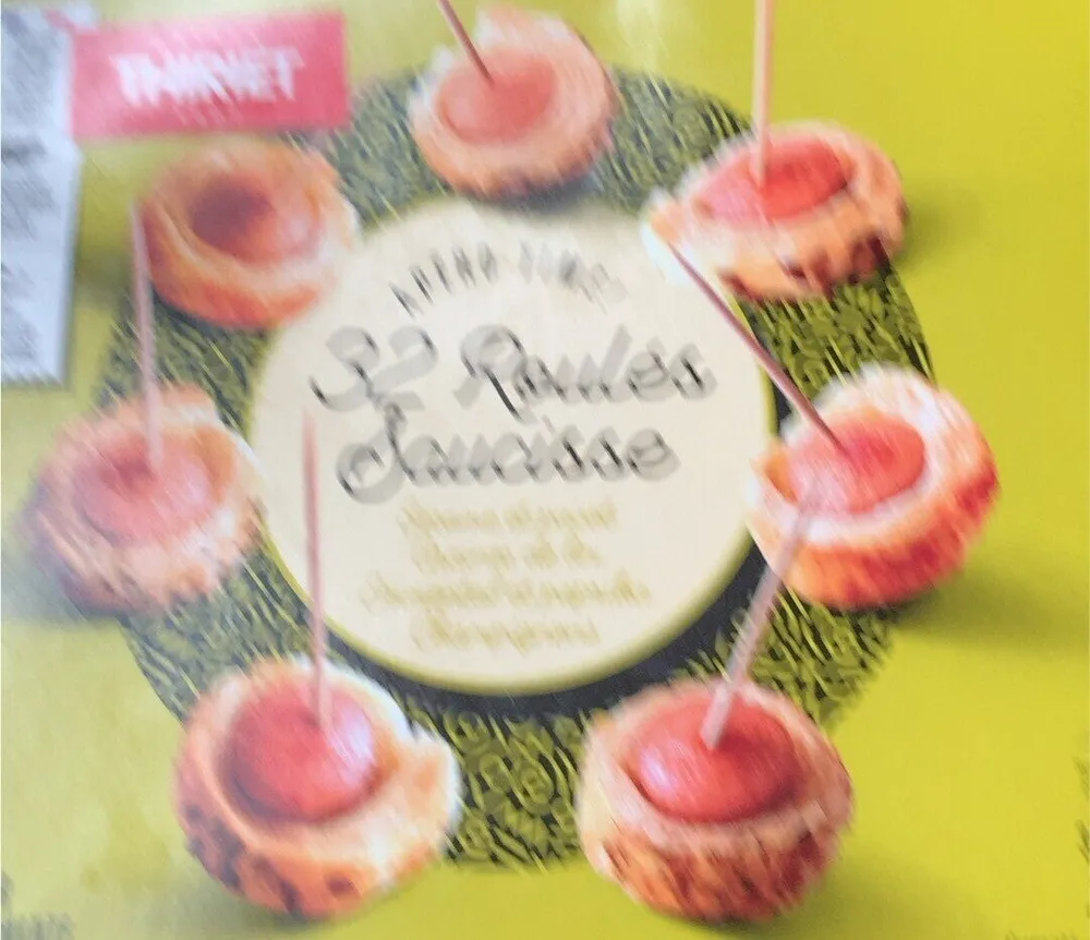 32 Roulés saucisse