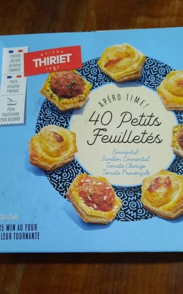 Apero time 40 petits feuilletés