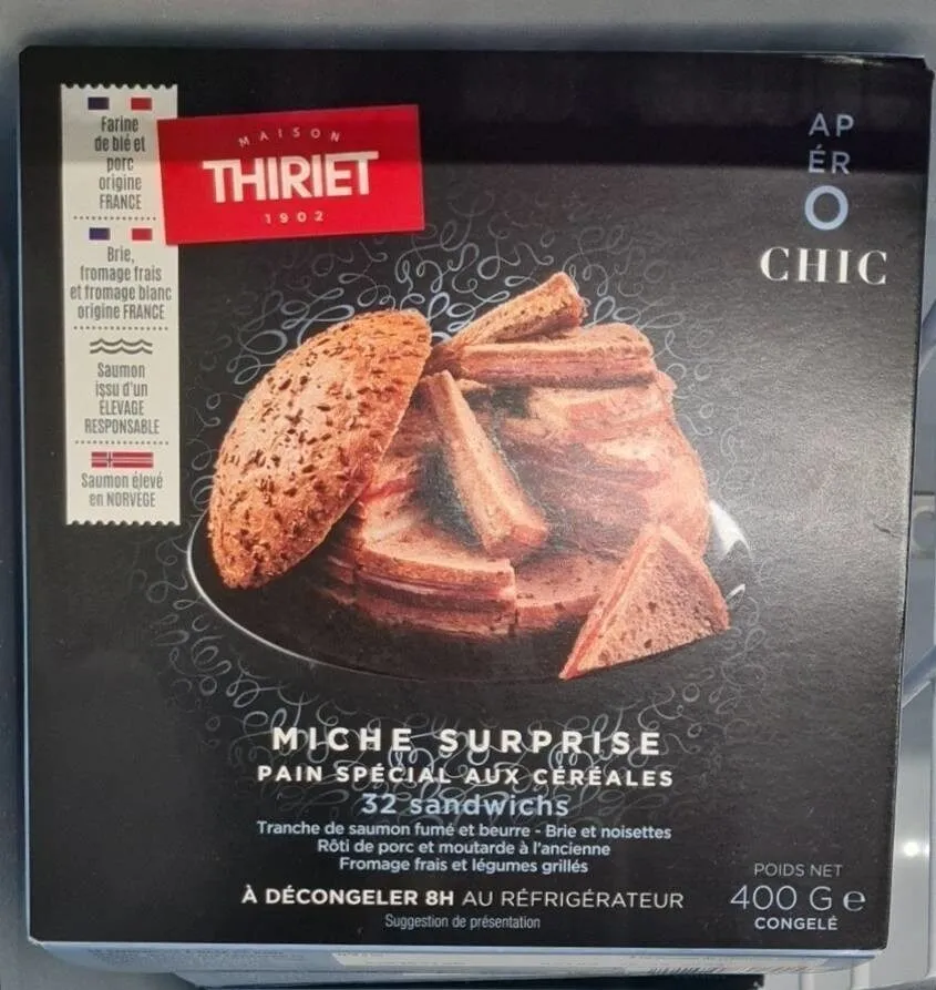 Miche surprise Pain spécial aux céréales