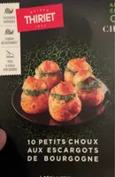 Petits choux aux escargots