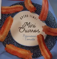 Mini churros parmesan tomate