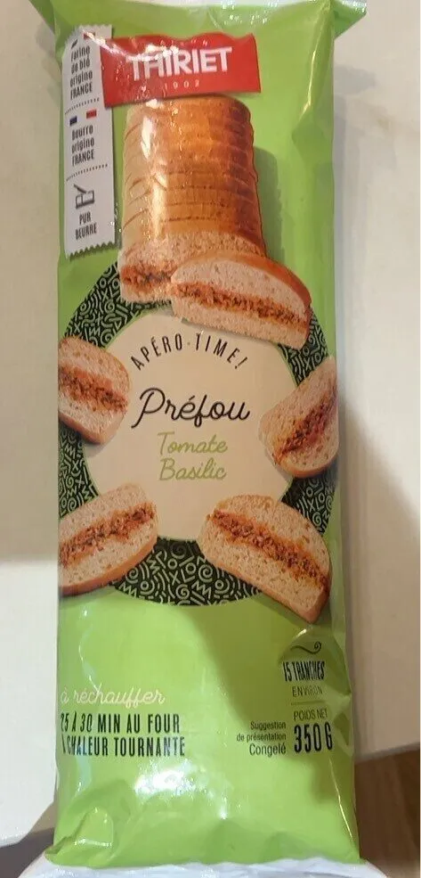 Prefou  tomates basilic