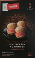 Bouchées nordiques au saumon fumé