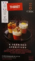 6 verrines apéritives