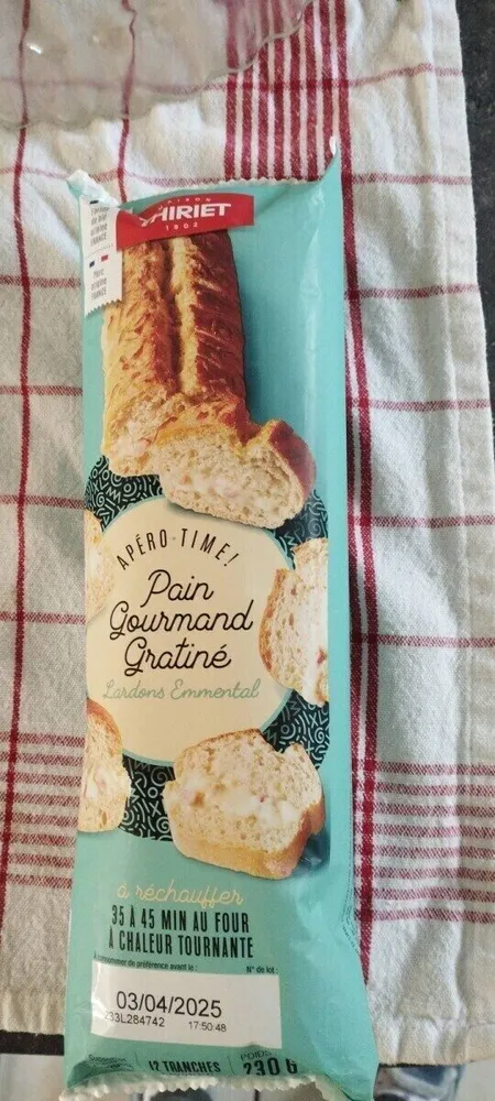 Pain gourmand gratiné
