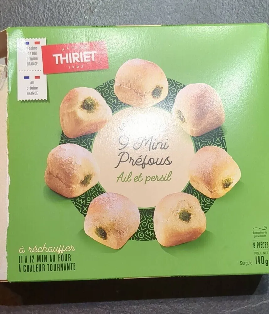 Mini préfou ail et persil