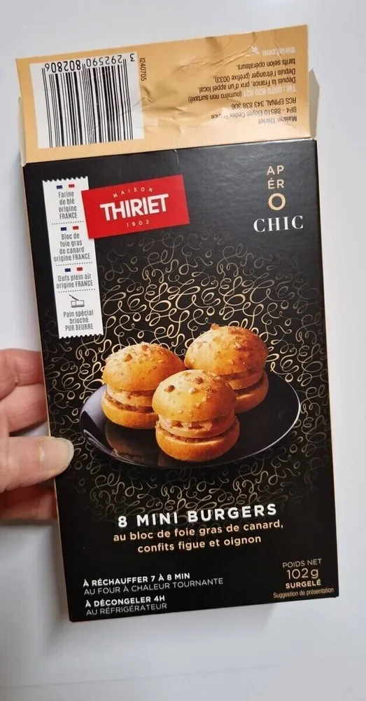Mini burgers