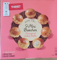 9 mini brioches fromage ail et fines herbes