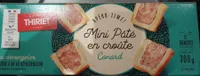 Mini pâtés en croûte canard