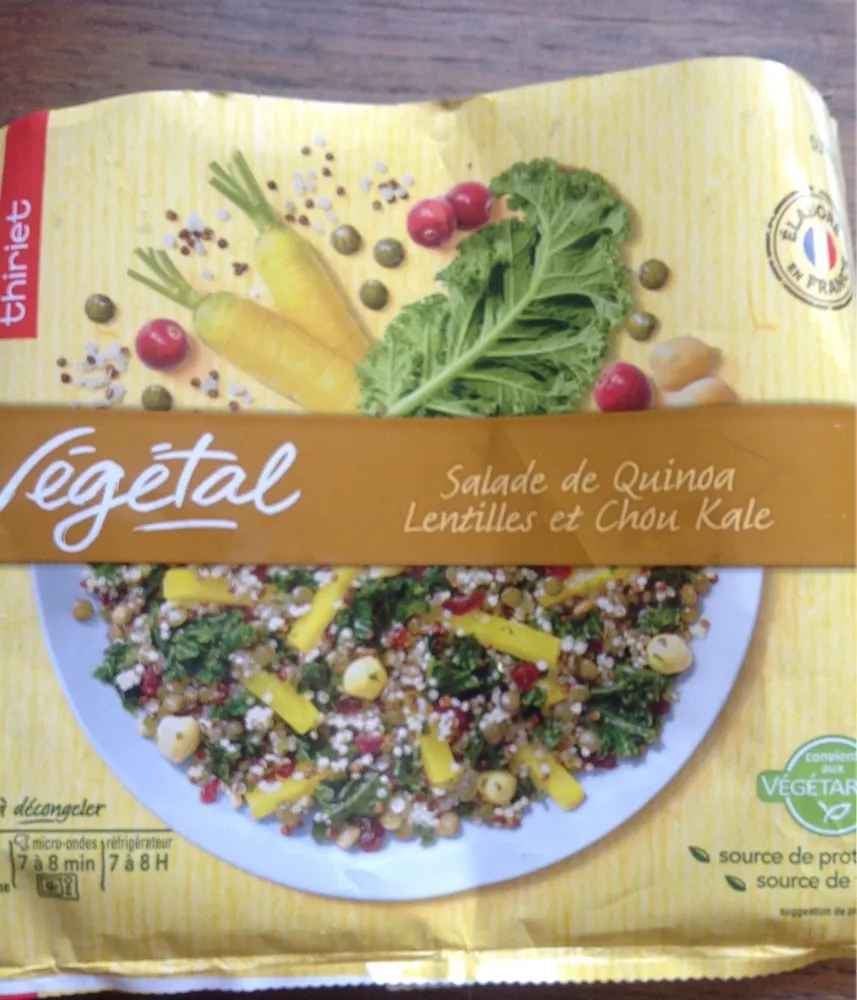 Salade de Quinoa Lentilles et Chou Kale