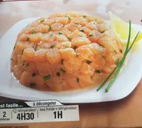 2 Tartares de Saumon Cru Citron Ciboulette