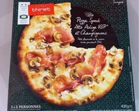 Pizza speck alto IGP et champignons