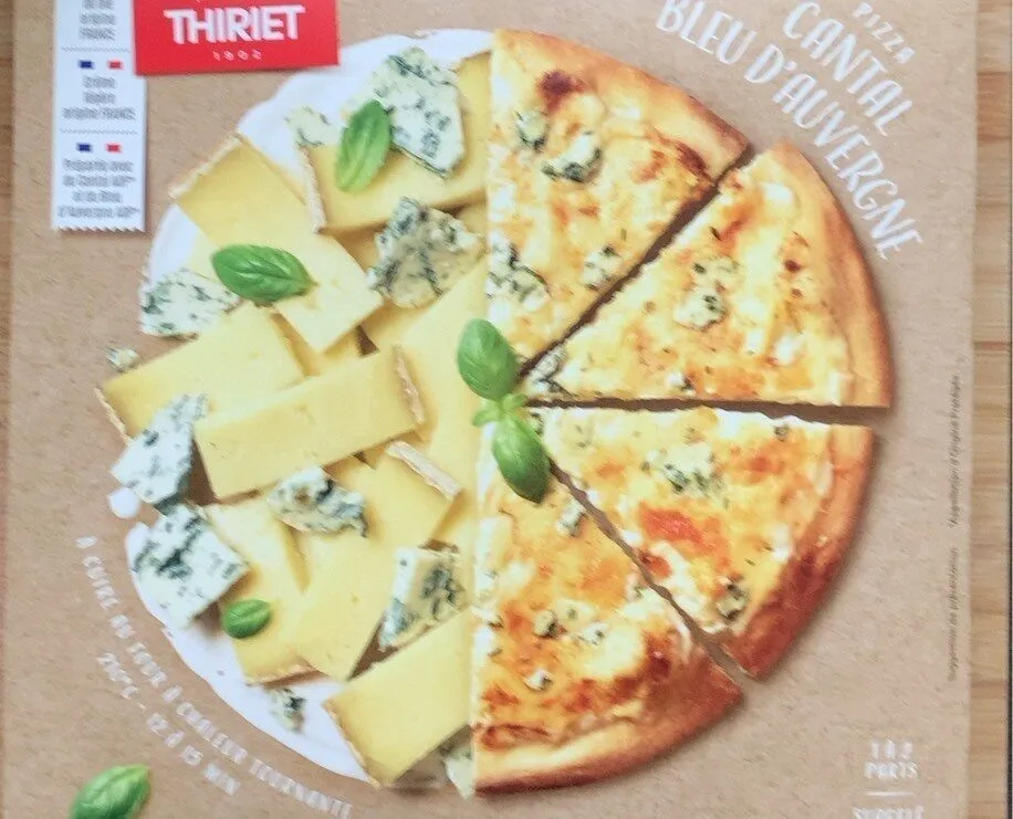 Pizza cantal bleu d’auvergne