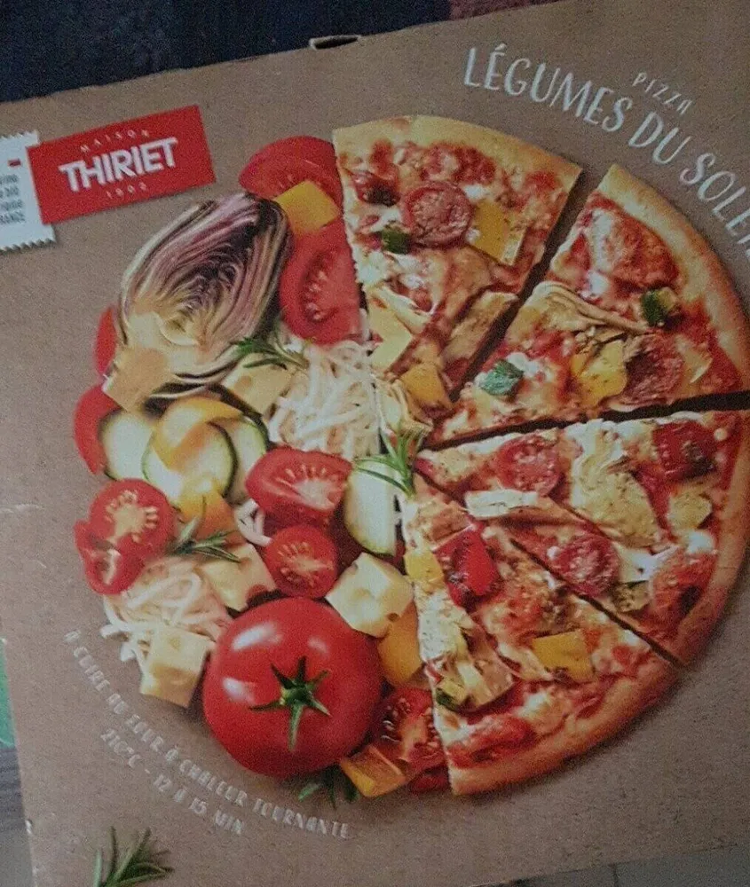 PIZZA LÉGUMES DU SOLEIL