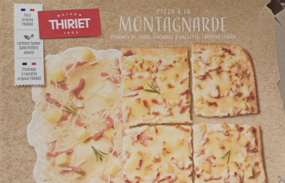 Pizza à la montagnarde