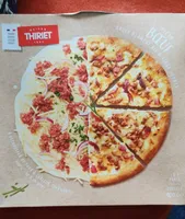 Pizza boeuf sauce blanche