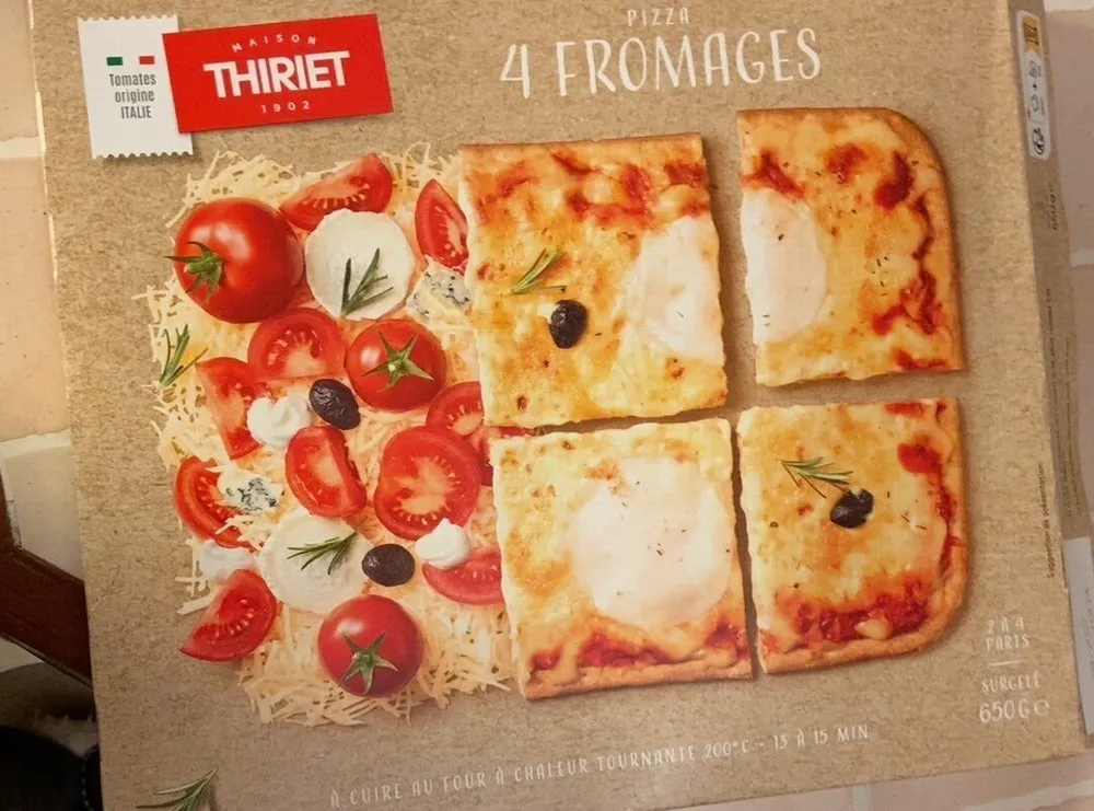 Pizza 4 fromages