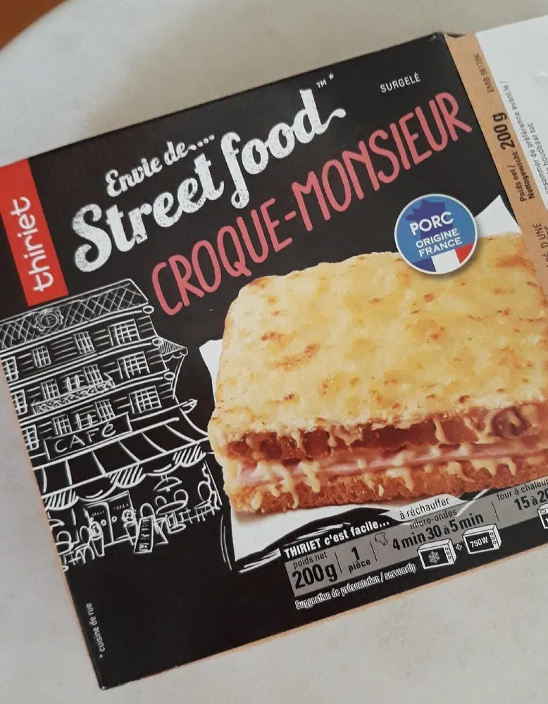 Street foof - Croque Monsieur