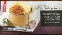 Soufflé au brie et truffe blanche
