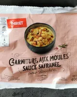 Garniture aux moules sauce safranée