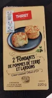 Fondants de pommes de terre et lardons