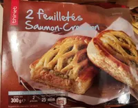 Feuilleté saumon cresson