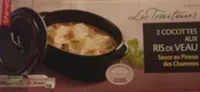 Cocottes aux ris de veau