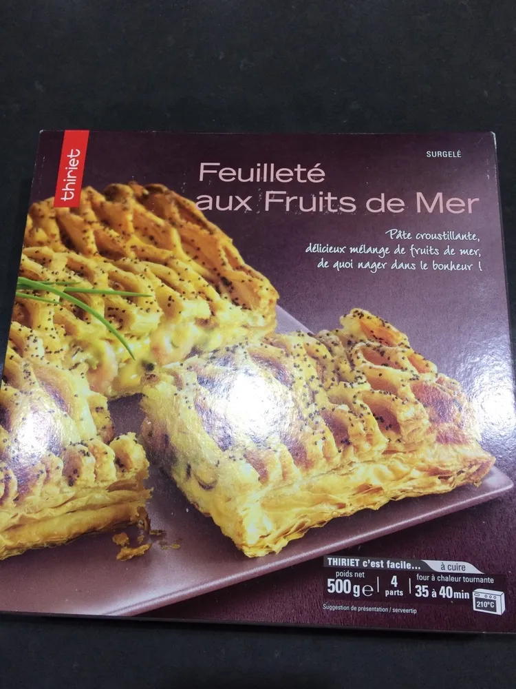 Feuilleté aux Fruits de Mer