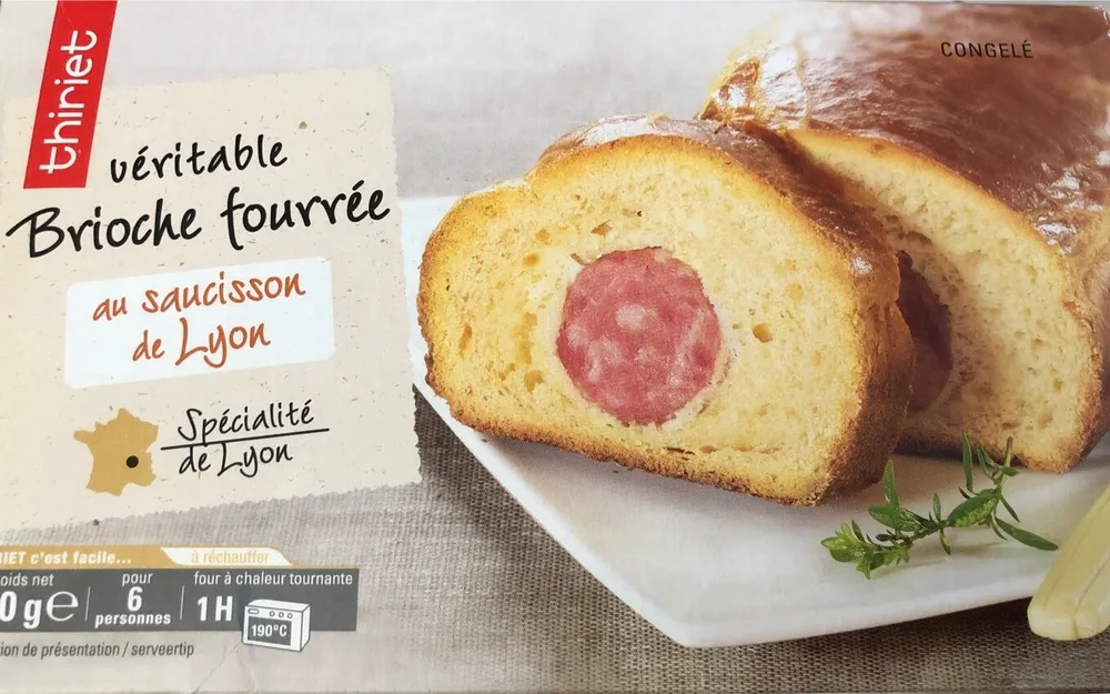 Brioche fourrée au saucisson de Lyon