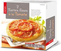 2 tartes fines à la tomate