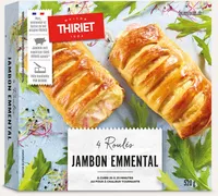 4 Roulés Jambon Emmental