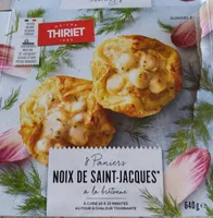 Paniers Noix de saint jacques à la bretonne