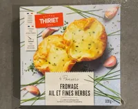 4 paniers fromage ail et fines herbes