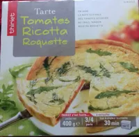 Tarte Tomates Ricotta Roquette