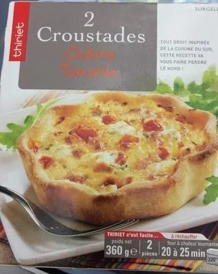 Croustade chèvre tomates