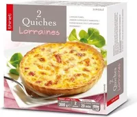 2 quiches lorraines