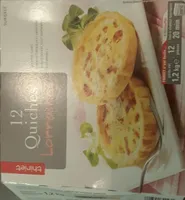 12 Quiches Lorraines